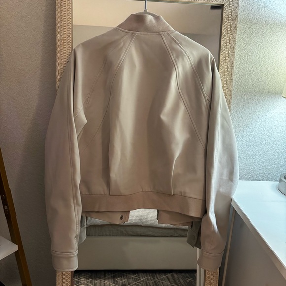 Athleta Endless Bomber Jacket in Khaki - Picture 6 of 11